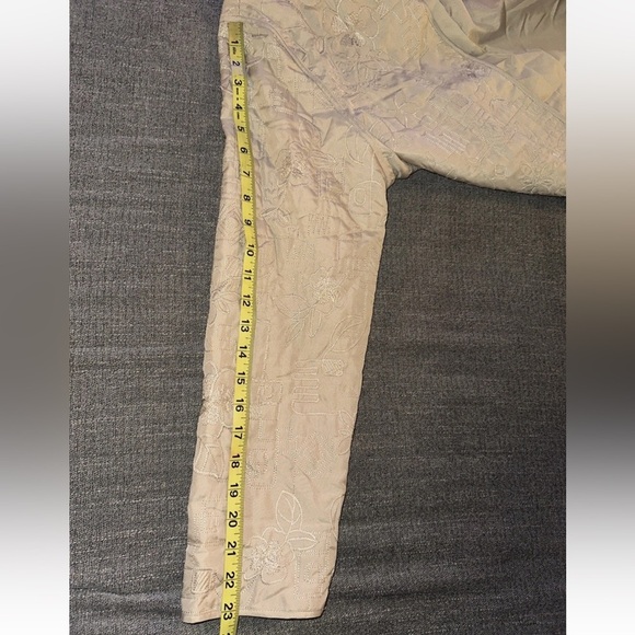 NWT Alfred Dunner Jacket Womens Size 12 Embroidered Open Front Lightweight Lined - Picture 10 of 10